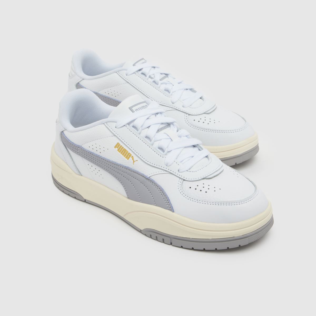 PUMA Ca Plus in White & grey PUMA Ca Plus 4