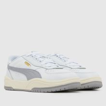 PUMA Ca Plus in White & grey PUMA Ca Plus,2 of 4