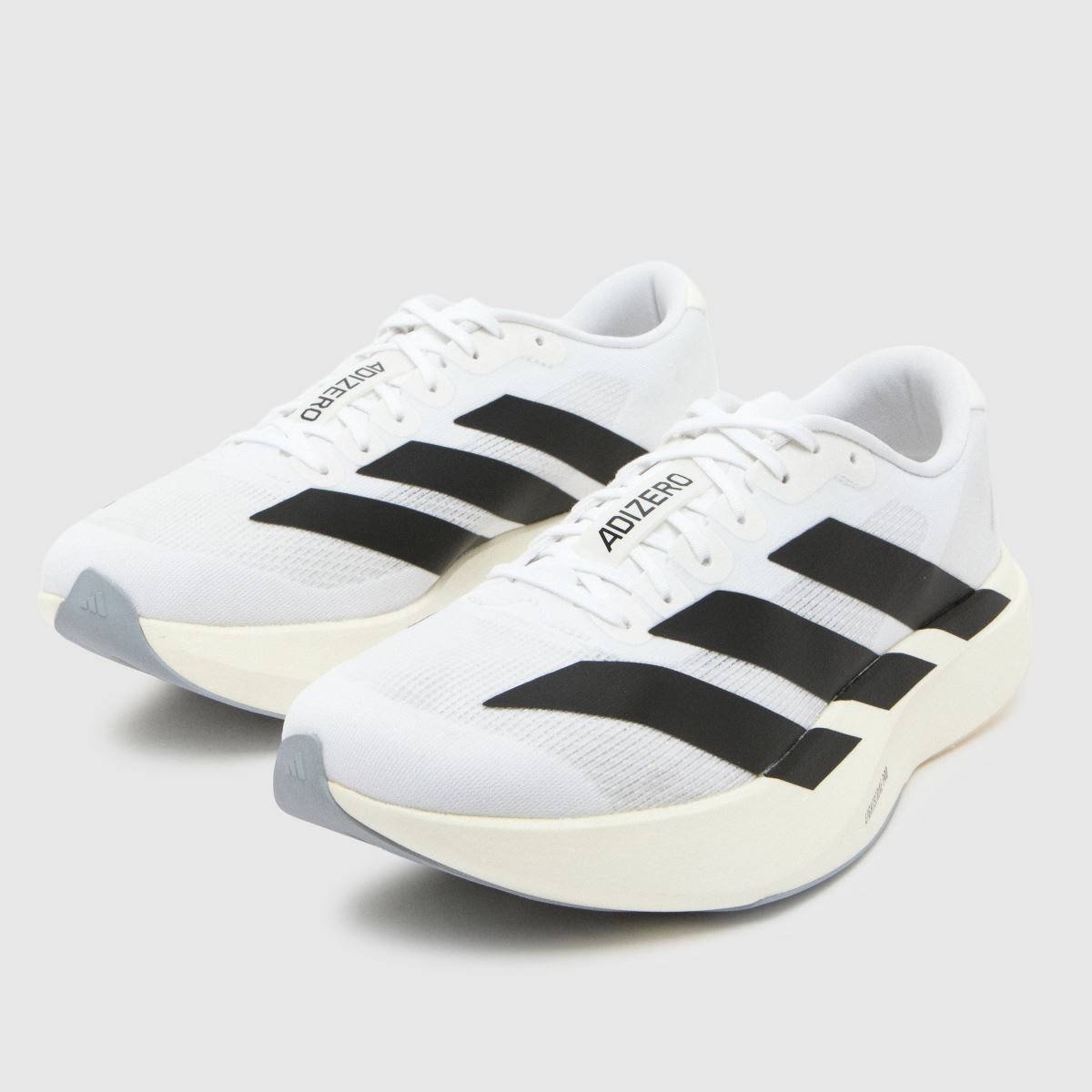 Mens White & Black adidas Adizero Evo SL Trainers | schuh