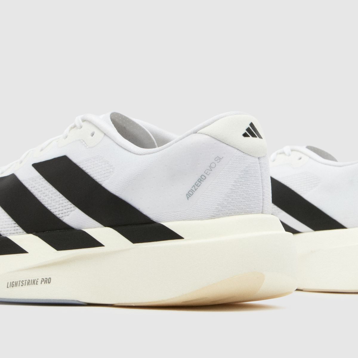 adidas Adizero Evo SL in White & Black adidas Adizero Evo SL 7