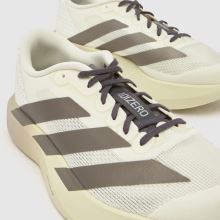 adidas Adizero Evo SL in White & Silver adidas Adizero Evo SL,3 of 4