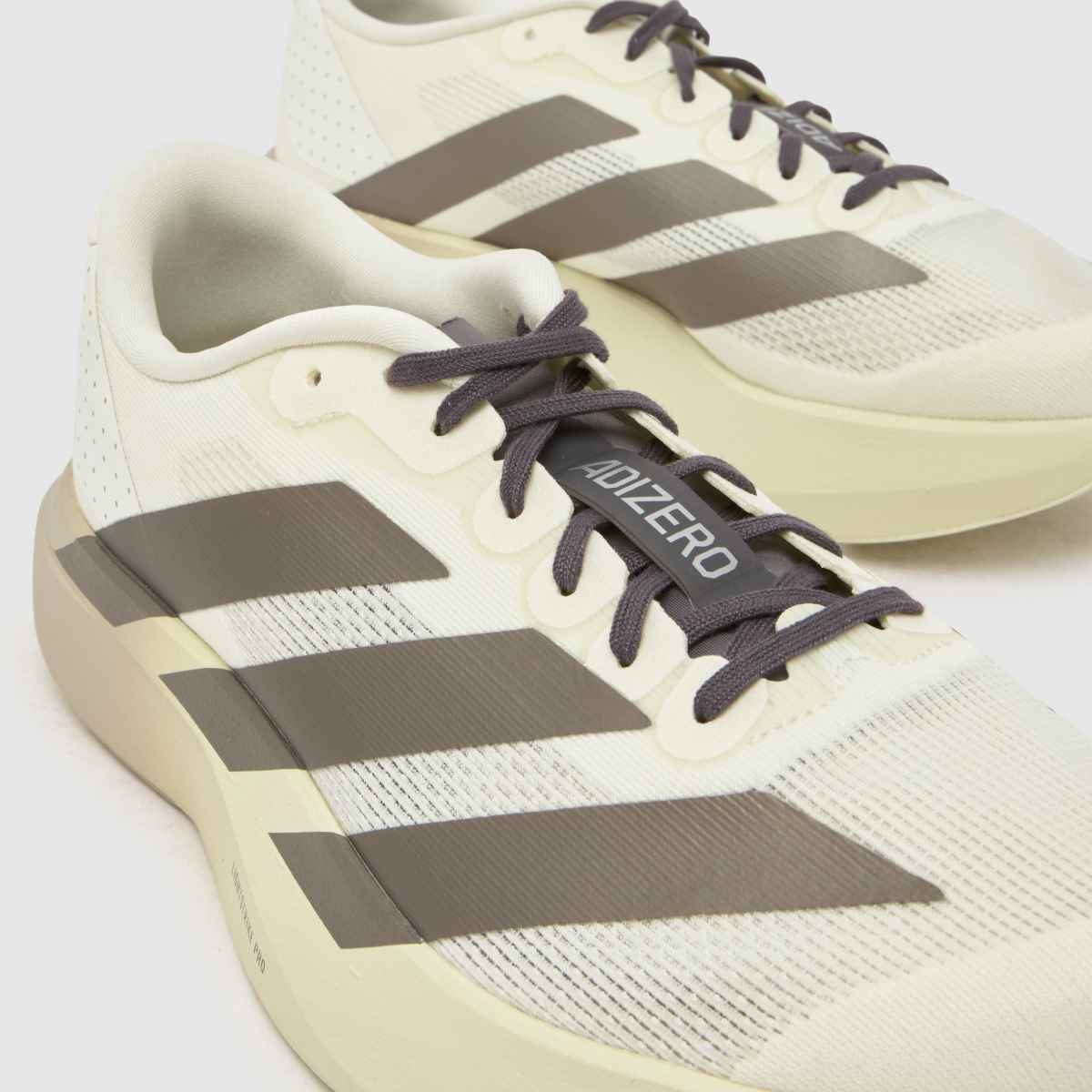 adidas Adizero Evo SL in White & Silver adidas Adizero Evo SL 4