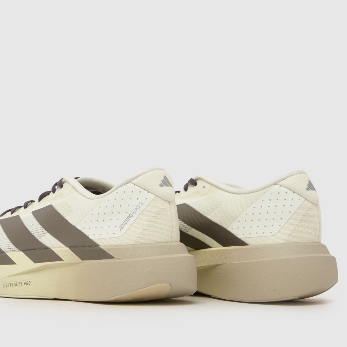 adidas Adizero Evo SL in White & Silver adidas Adizero Evo SL 7