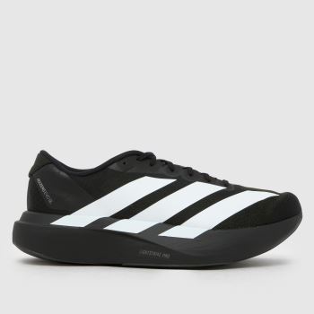 adidas Black & White Adizero Evo SL Mens Trainers