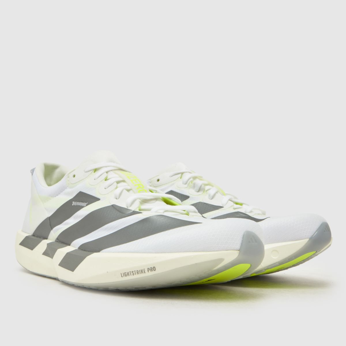 adidas Adizero Adios 9 in White & Silver adidas Adizero Adios 9 1