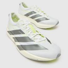 adidas Adizero Adios 9 in White & Silver adidas Adizero Adios 9,3 of 4