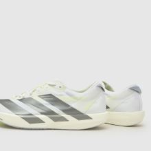 adidas Adizero Adios 9 in White & Silver adidas Adizero Adios 9,4 of 4