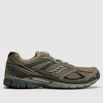 Saucony Khaki Guide 7 Mens Trainers