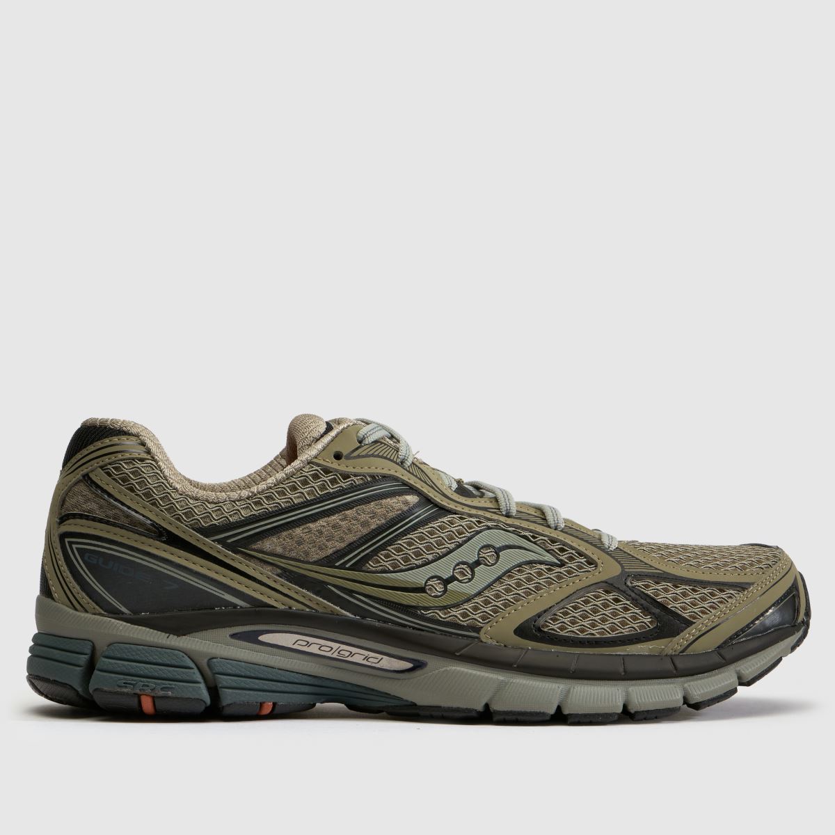 Saucony Guide 7 in Khaki Saucony Guide 7