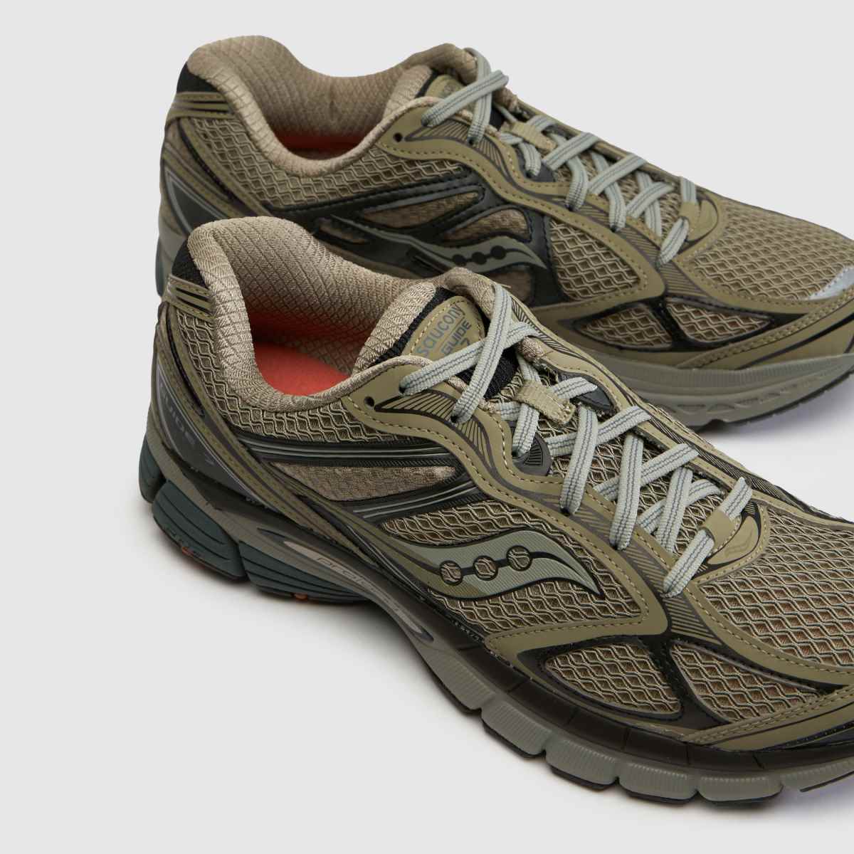 Saucony Guide 7 in Khaki Saucony Guide 7 4