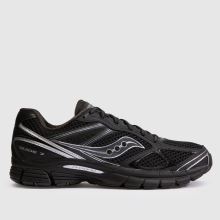 Saucony Guide 7 in Black & Silver Saucony Guide 7,1 of 4