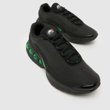 Nike Air Max DN in Black & Green Nike Air Max DN,3 of 4