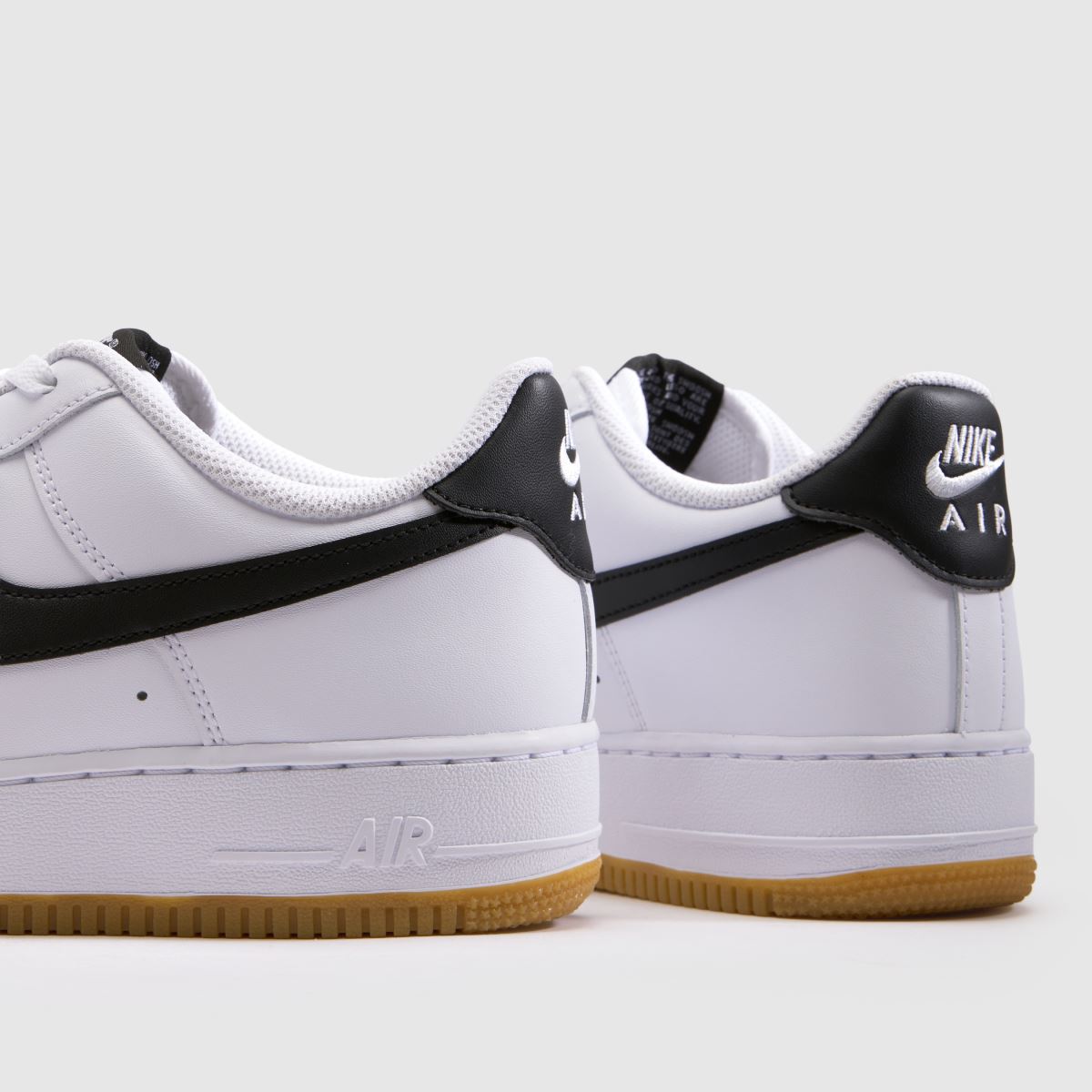 Nike Air Force 1 in White & Black Nike Air Force 1 7