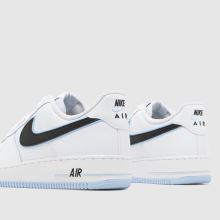 Nike Air Force 1 in White & Navy Nike Air Force 1,4 of 4