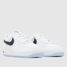 Nike Air Force 1 in White & Navy Nike Air Force 1,2 of 4