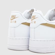 nike air force 1 gold trim