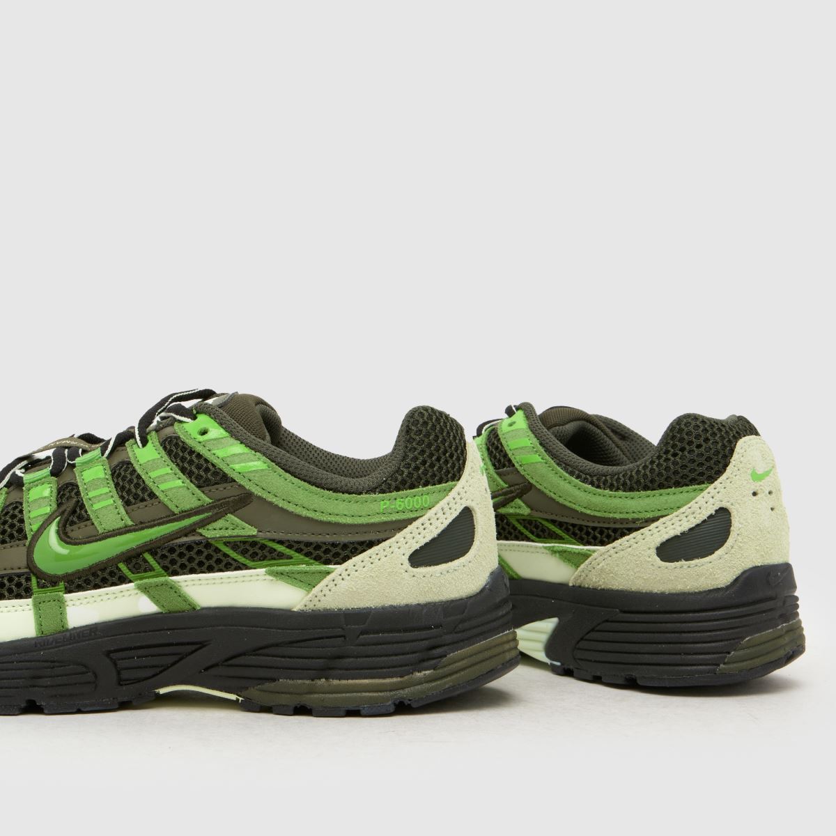 Nike P-6000 in Black & Green Nike P-6000 7