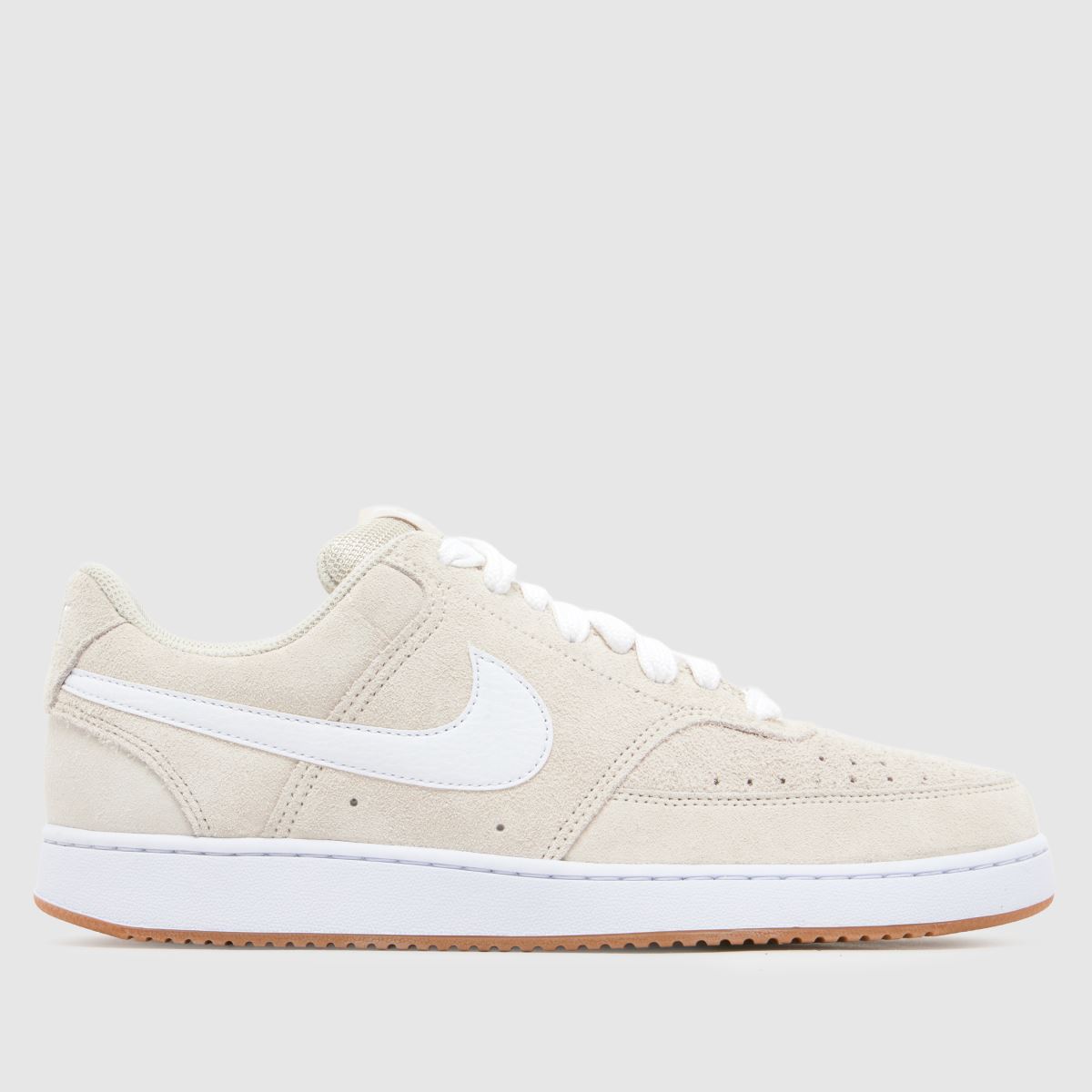 Nike Court Vision Low Trainers in Stone