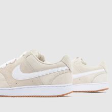 Nike Court Vision Low in Stone Nike Court Vision Low,4 of 4