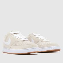 Nike Court Vision Low in Stone Nike Court Vision Low,2 of 4