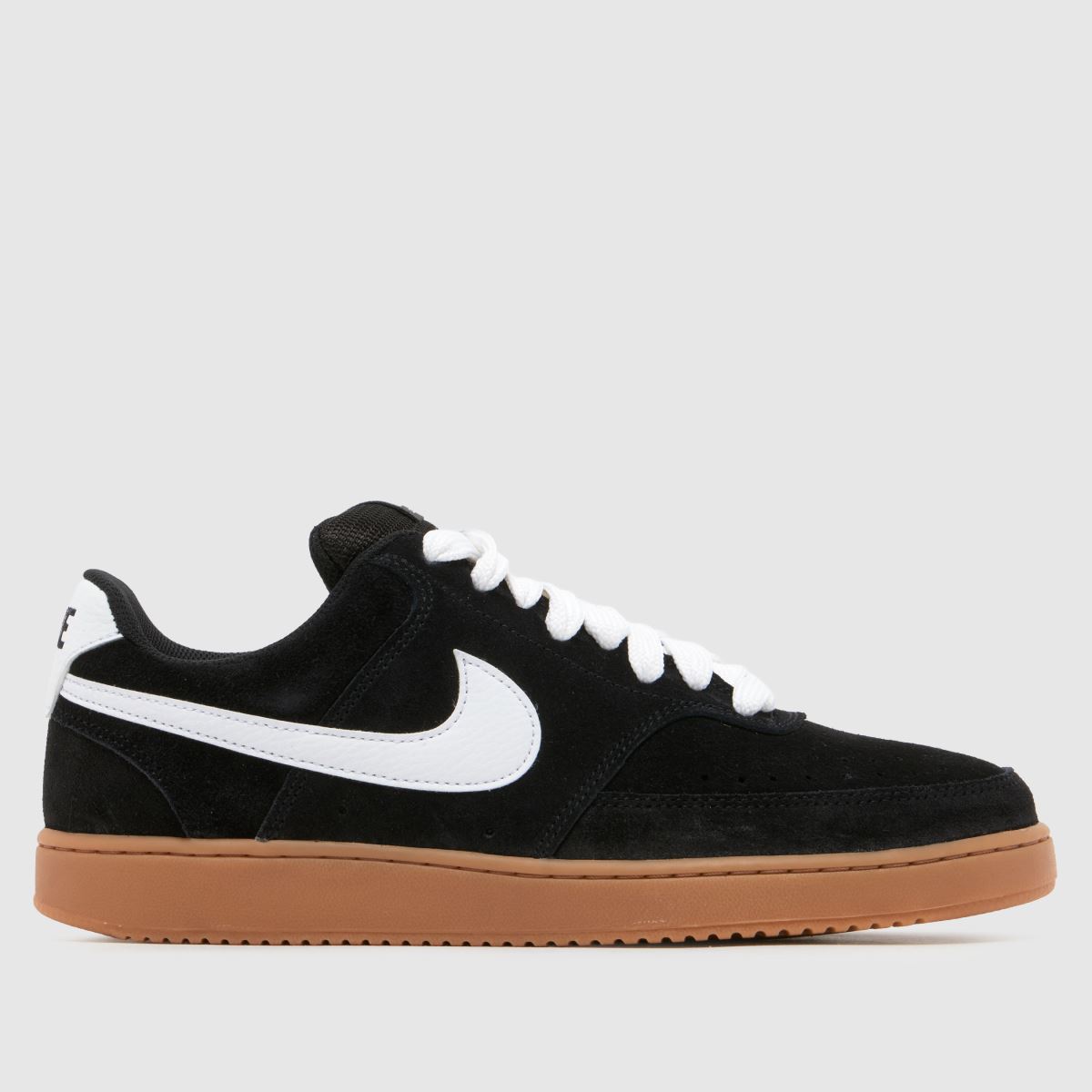 Nike Court Vision Trainers in Black & White