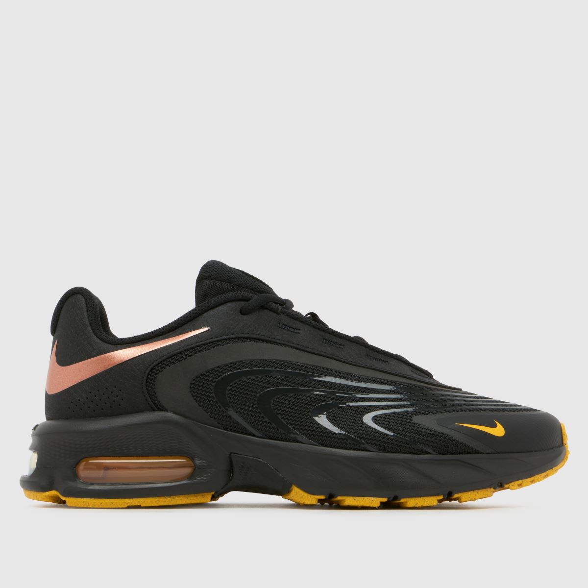 Nike Air Max Fire Trainers in Black & Orange