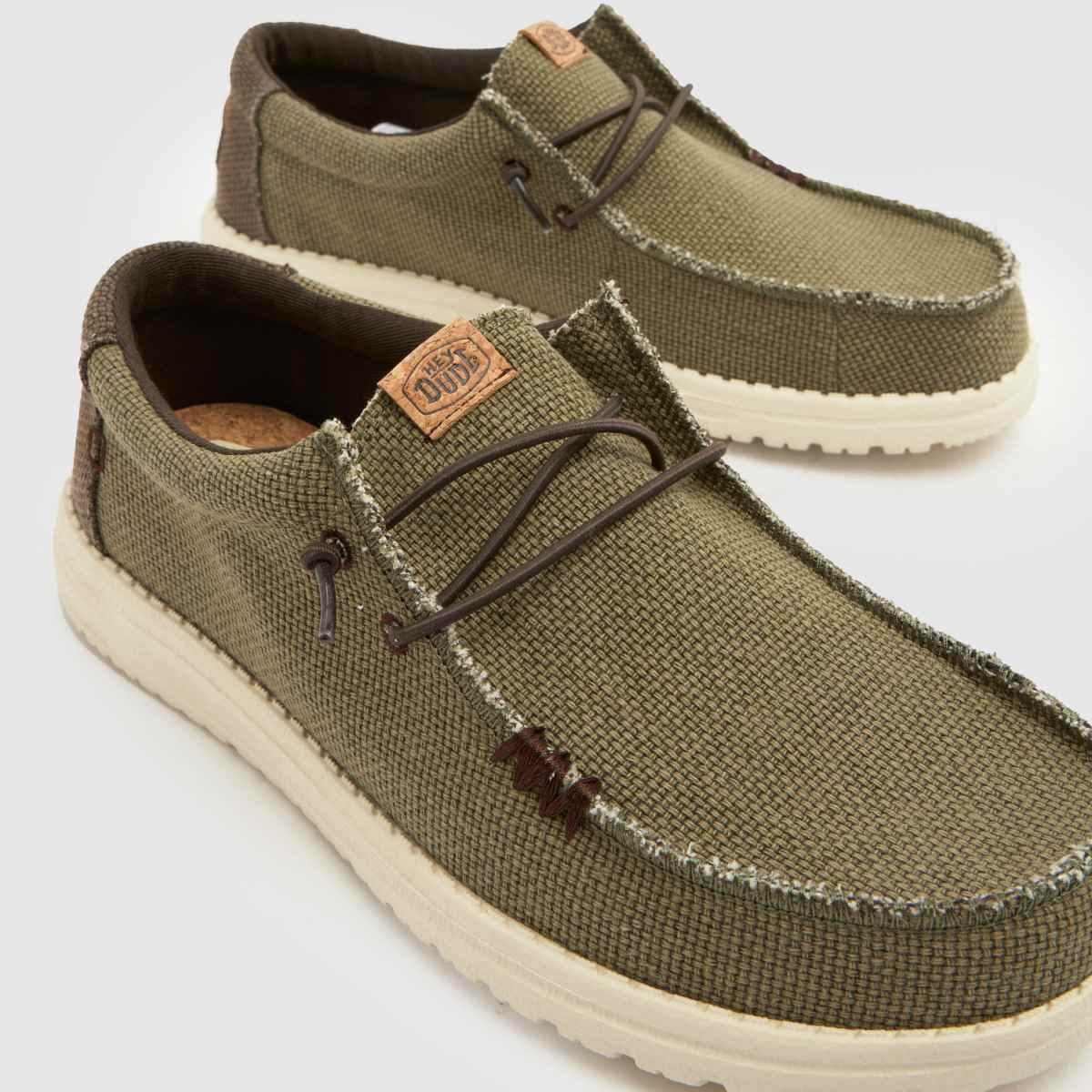 HEYDUDE Wally Braided in Khaki HEYDUDE Wally Braided 4