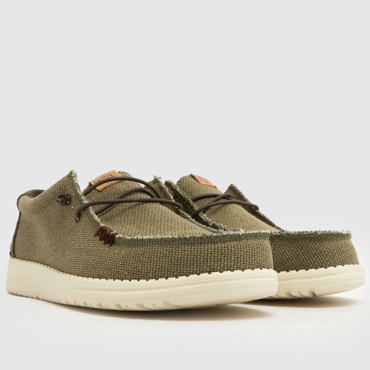 HEYDUDE Wally Braided in Khaki HEYDUDE Wally Braided 8
