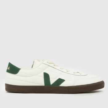 VEJA White & Green Panenka Mens Trainers