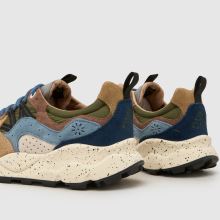 FLOWER MOUNTAIN Yamano 3 in Brown & Navy FLOWER MOUNTAIN Yamano 3,4 of 4