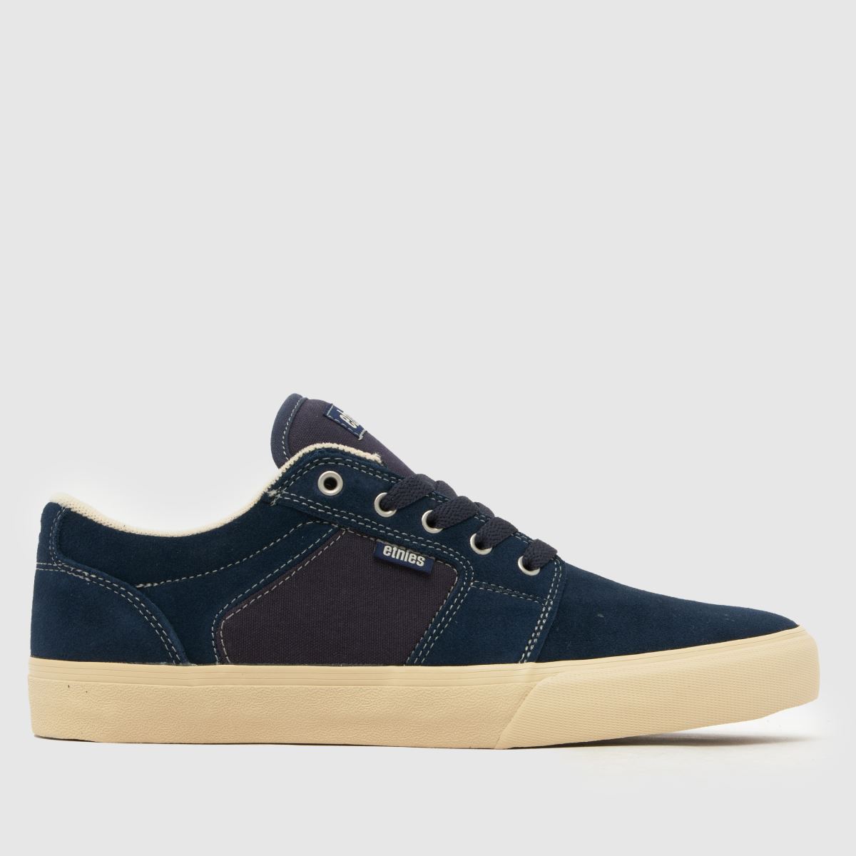 Etnies Barge LS Trainers in Navy Multi