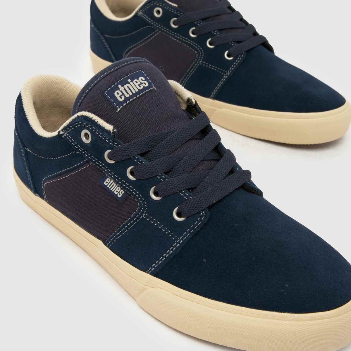 Etnies Barge LS in Navy Multi Etnies Barge LS 4