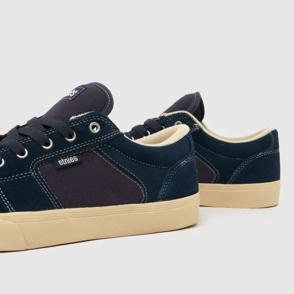 Etnies Barge LS in Navy Multi Etnies Barge LS 7