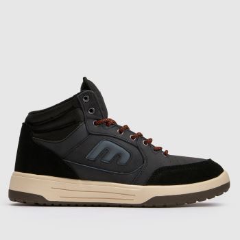 Etnies Black & Grey Loot Hi Weatherised Mens Trainers