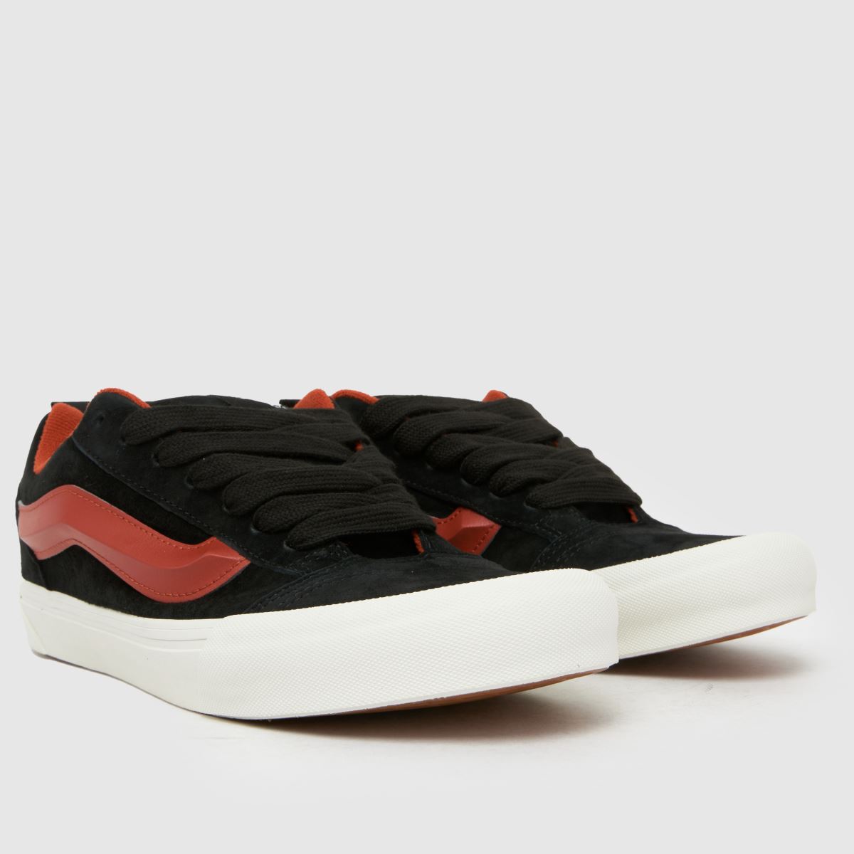 Vans Knu Skool in Black & Orange Vans Knu Skool 1