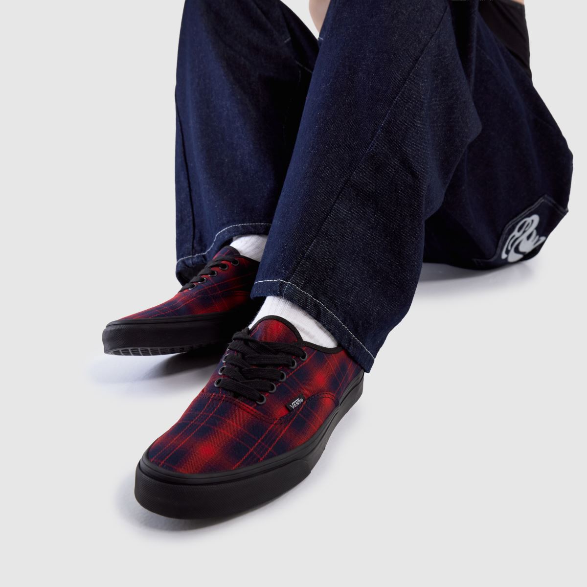 Vans Authentic in Red Multi Vans Authentic 8