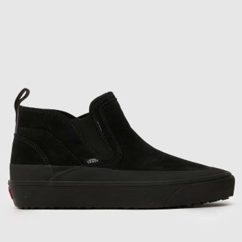 Vans Black MTE Mid-Slip Mens Trainers