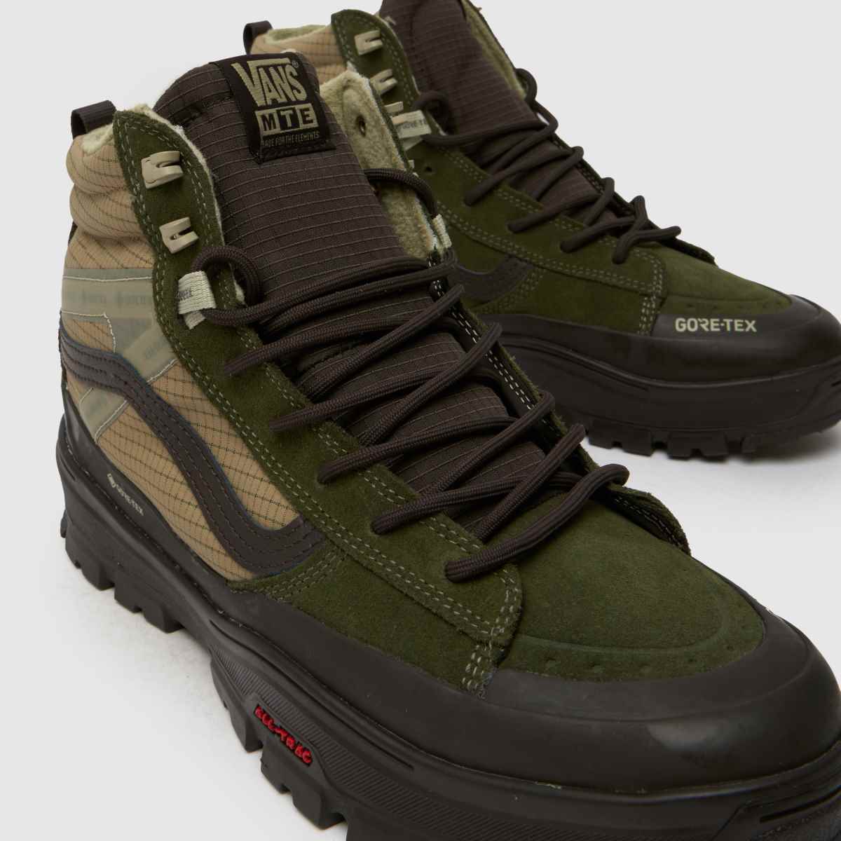 Herren Vans Khaki Mte Sk8-hi Gore-tex Sneaker Vans MTE Sk8-Hi GORE-TEX 4