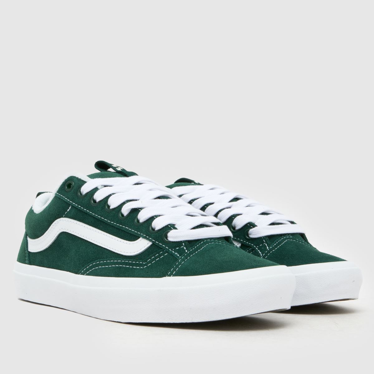 Vans Old Skool Skate 36+ in Dark Green Vans Old Skool Skate 36+ 1