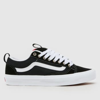 Vans Black & White Old Skool Skate 36+ Mens Trainers