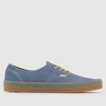 Vans Pale Blue Authentic Mens Trainers