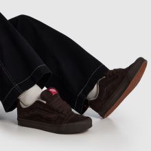Vans Knu Skool in Dark Brown Vans Knu Skool,2 of 4