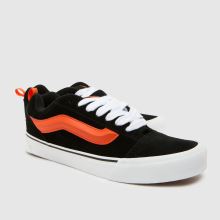 Vans Knu Skool in Black & Orange Vans Knu Skool,3 of 4
