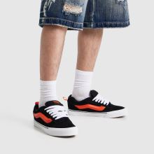Vans Knu Skool in Black & Orange Vans Knu Skool,2 of 4