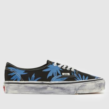 Vans Black and blue LX Authentic 44 Mens Trainers
