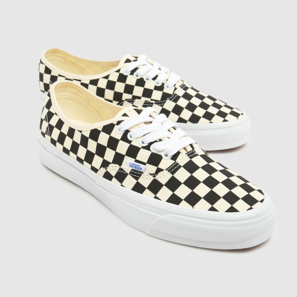 Mens Black & White Vans LX Authentic Reissue 44 Trainers | schuh Mens Black & White Vans LX Authentic Reissue 44 Trainers | schuh