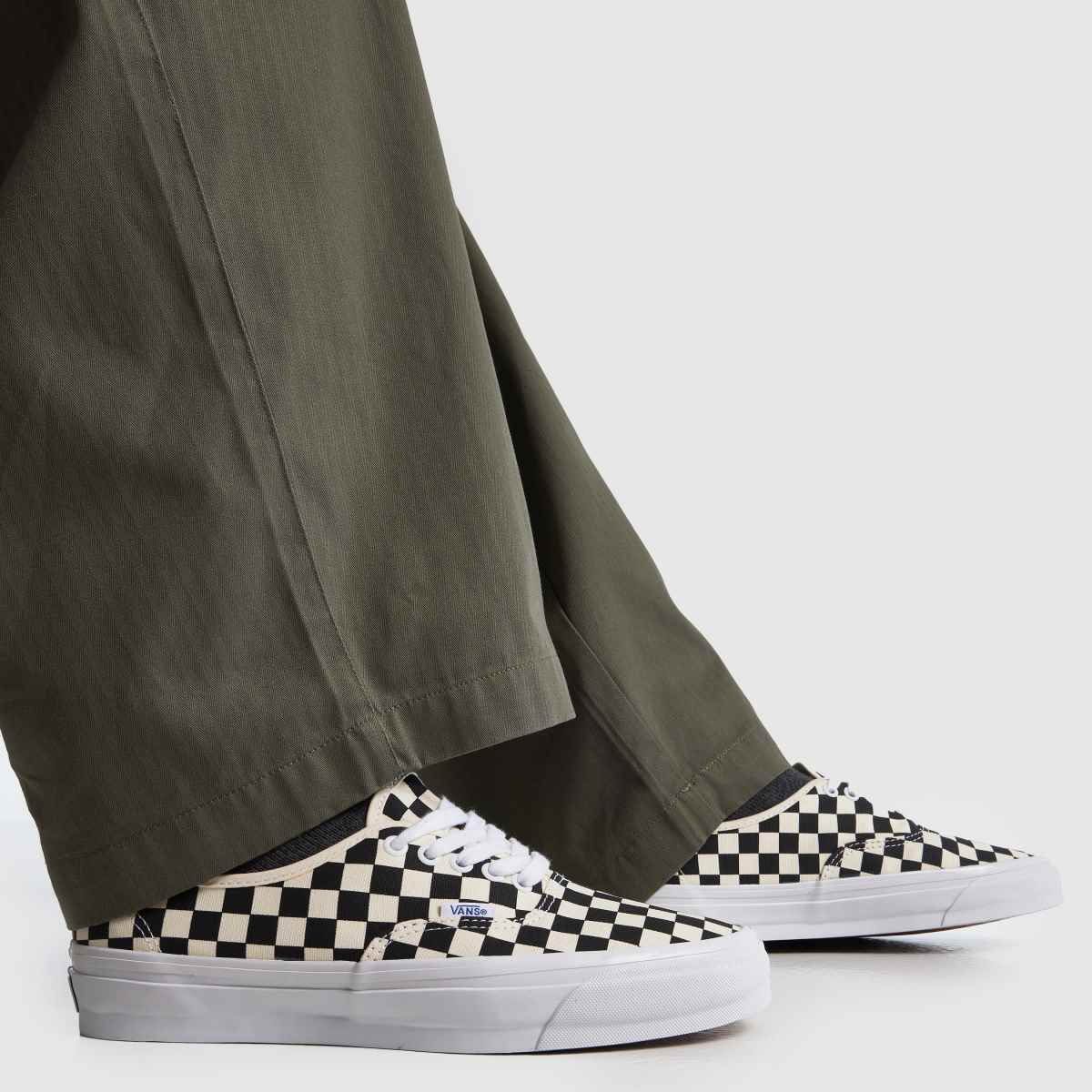 Mens Black & White Vans LX Authentic Reissue 44 Trainers | schuh Mens Black & White Vans LX Authentic Reissue 44 Trainers | schuh
