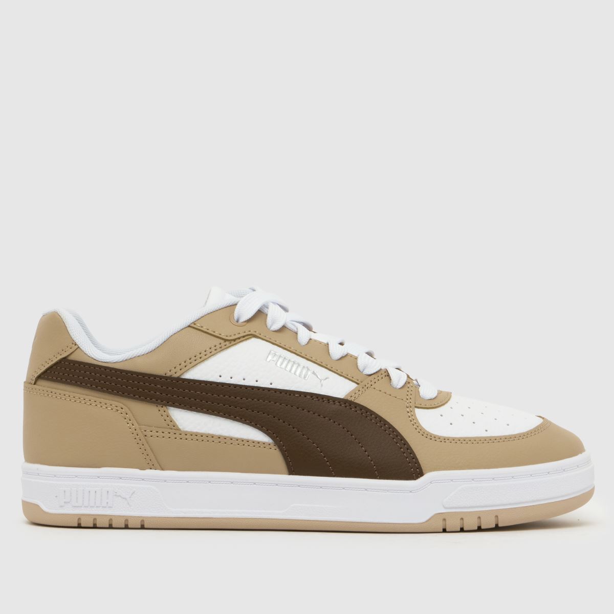 PUMA Caven III Trainers in Beige Multi