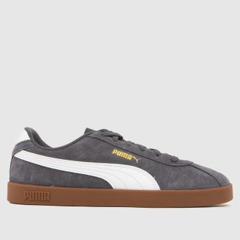 PUMA Dark Grey Club II Mens Trainers