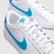 Nike Tennis Classic in White & Blue Nike Tennis Classic,3 of 4